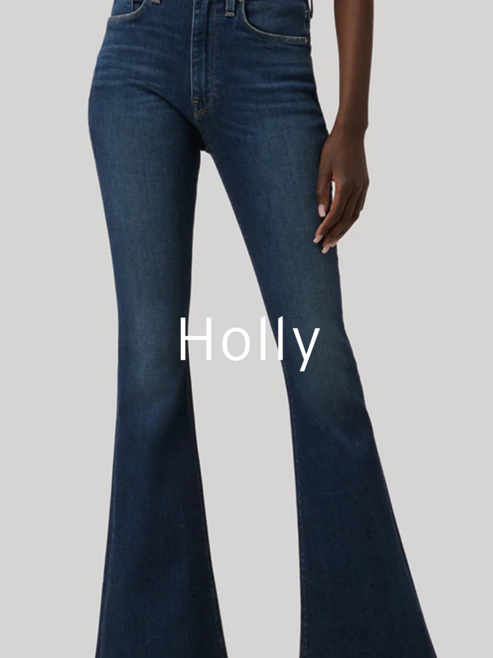 Hudson Holly High-Rise Dark Blue Flare Jeans- NWOT